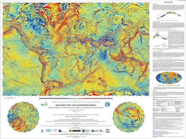 Carte gravimétrique mondiale - 图片 3