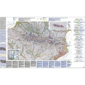 Mapa geológico del Cuaternario de los Pirineos