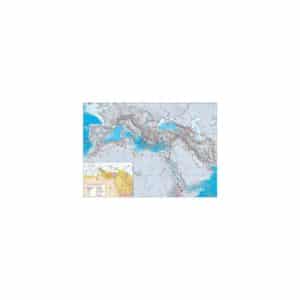Mapa geodinámico del Mediterráneo