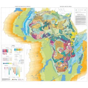 Mapa tectónico de África
