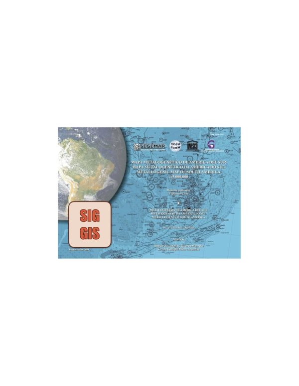 Carte métallogénique de l'Amérique du Sud - SIG