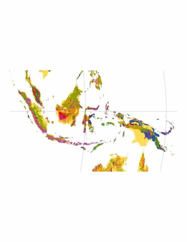 Carte lithologique du Monde
