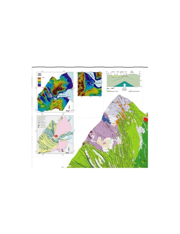 Mapa geológico de la República de Yibuti