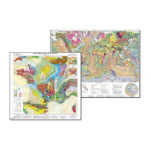 Geological maps pack World + France