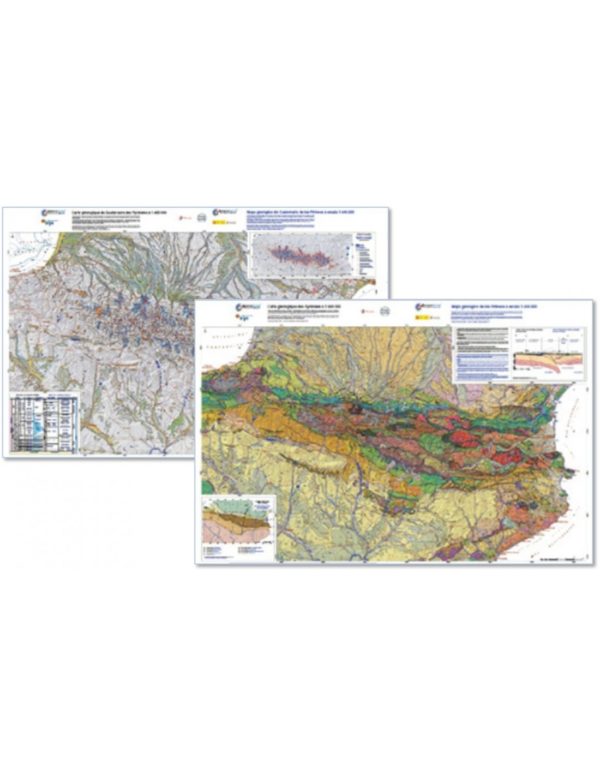 Pack Pirineos - Mapas geológicos y del Cuaternario