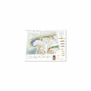 Pack Alps - Tectonic & metamorphic maps + Booklet Faces of The Alps