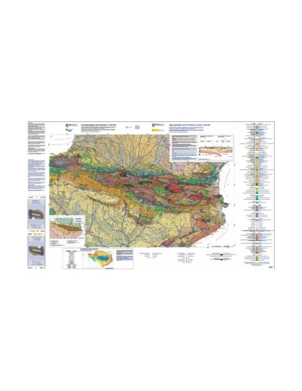 Mapa geológico de los Pirineos - PDF