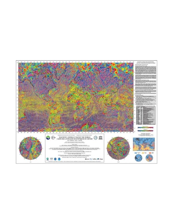Mapa de Anomalías Magnéticas del Mundo - PDF