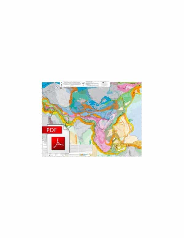 Mapa estructural de Eurasia Oriental - PDF