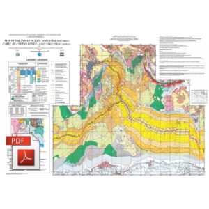 Mapa del Océano Índico - PDF