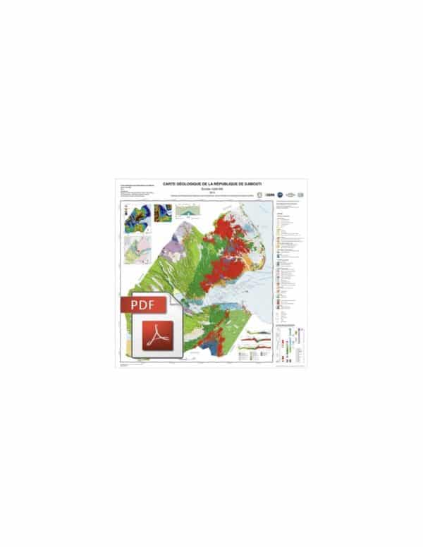 Geological map of the Republic of Djibouti-PDF