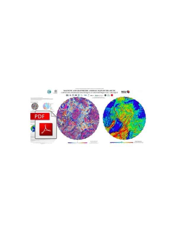 Mapa de Anomalías Magnéticas y Gravitatorias del Ártico-PDF