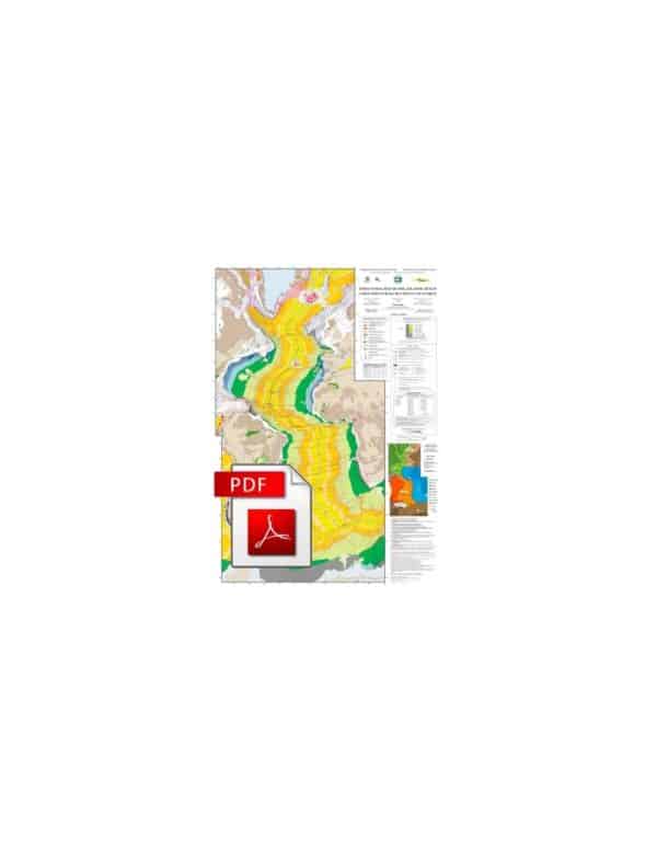 Mapa estructural del Océano Atlántico-PDF
