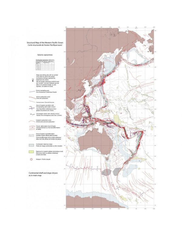 Structural map of the western Pacific Ocean - PDF