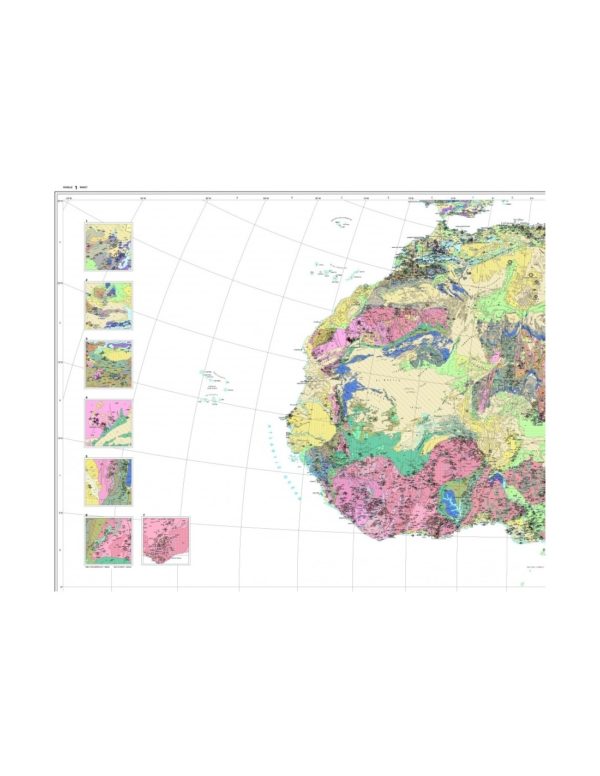 Carte métallogénique internationale de l'Afrique - PDF