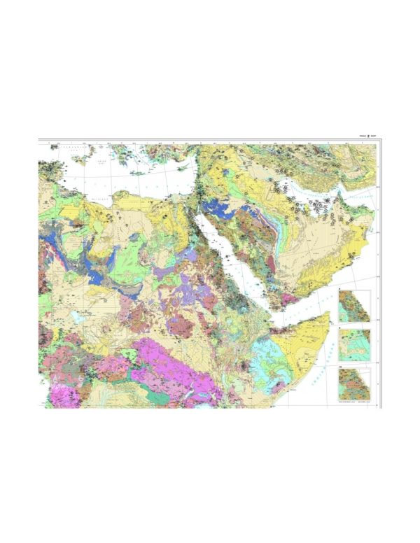 Carte métallogénique internationale de l'Afrique - PDF