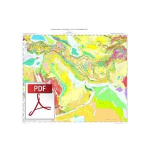 Mapa geológico internacional de Oriente Medio - PDF