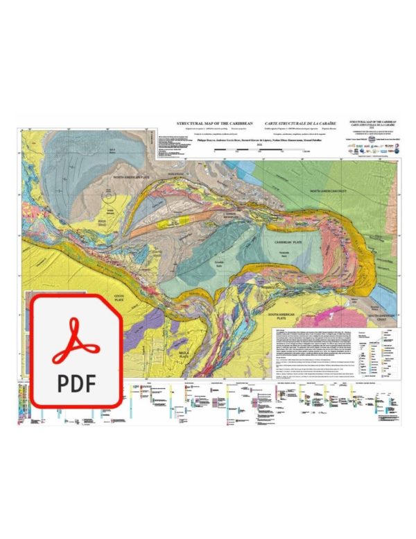 Structural map of the Caribbean - PDF