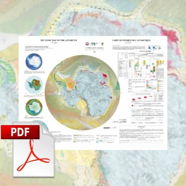 Tectonic map of Antarctica 2nd edition-PDF [TeMAnt]
