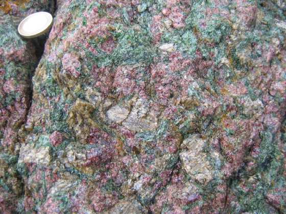 V2-Norway1_0181_Grytting OPX eclogite